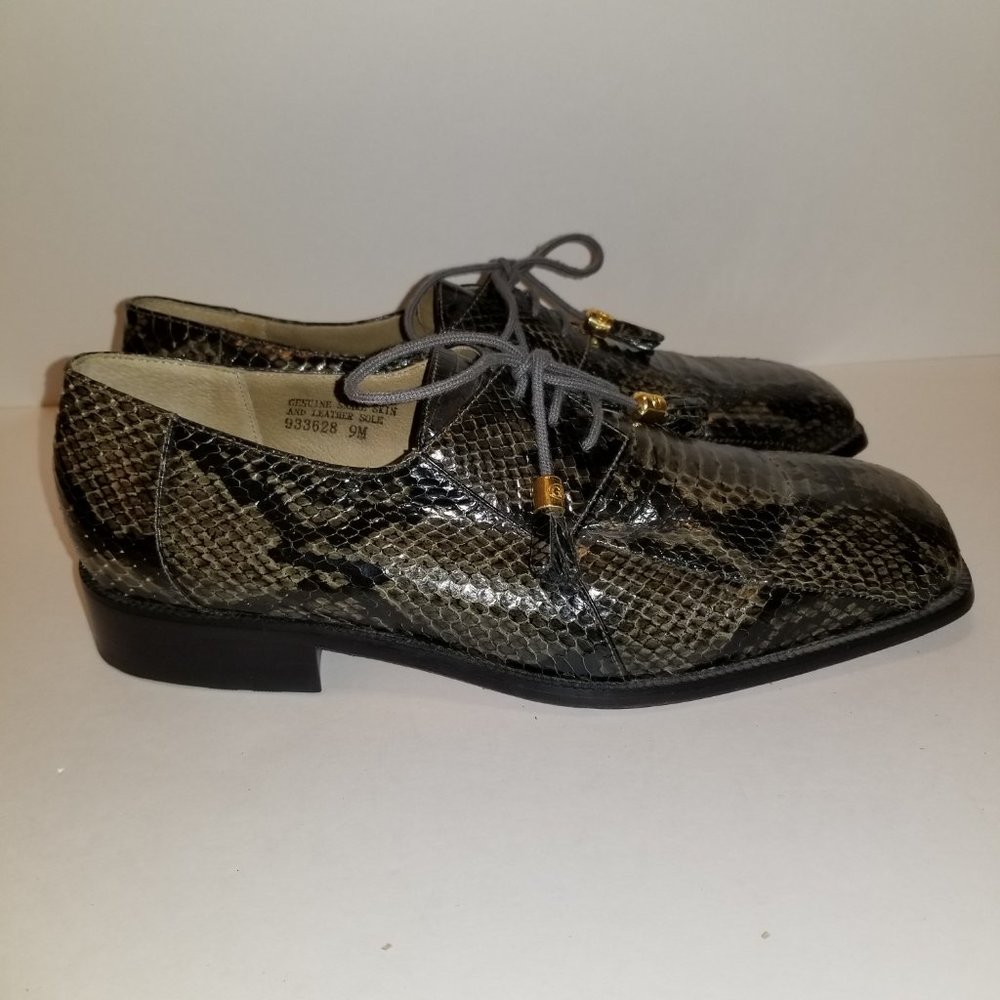 giorgio brutini genuine snake shoes